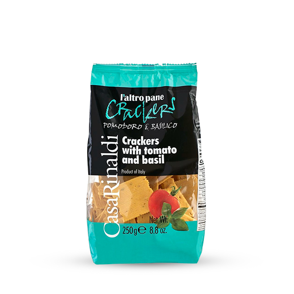 Casa Rinaldi Italian Classic Crackers with Tomato and Basil