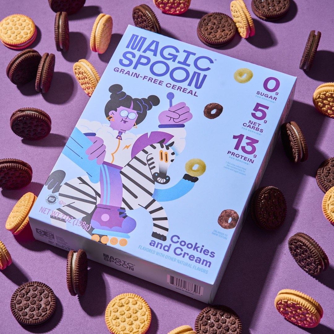 Thumbnail 2 - Magic Spoon Cookies & Cream Cereal