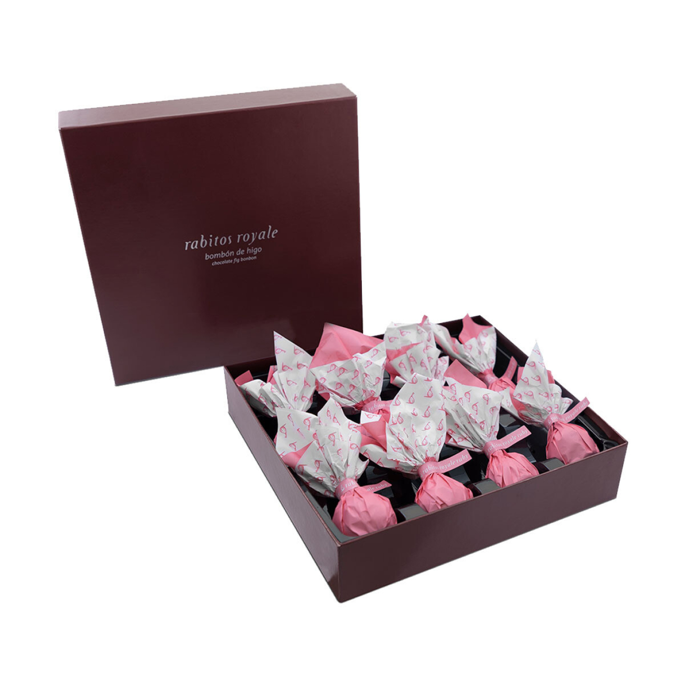 Rabitos Royale Ruby Box - Chocolate Liqueur Figs