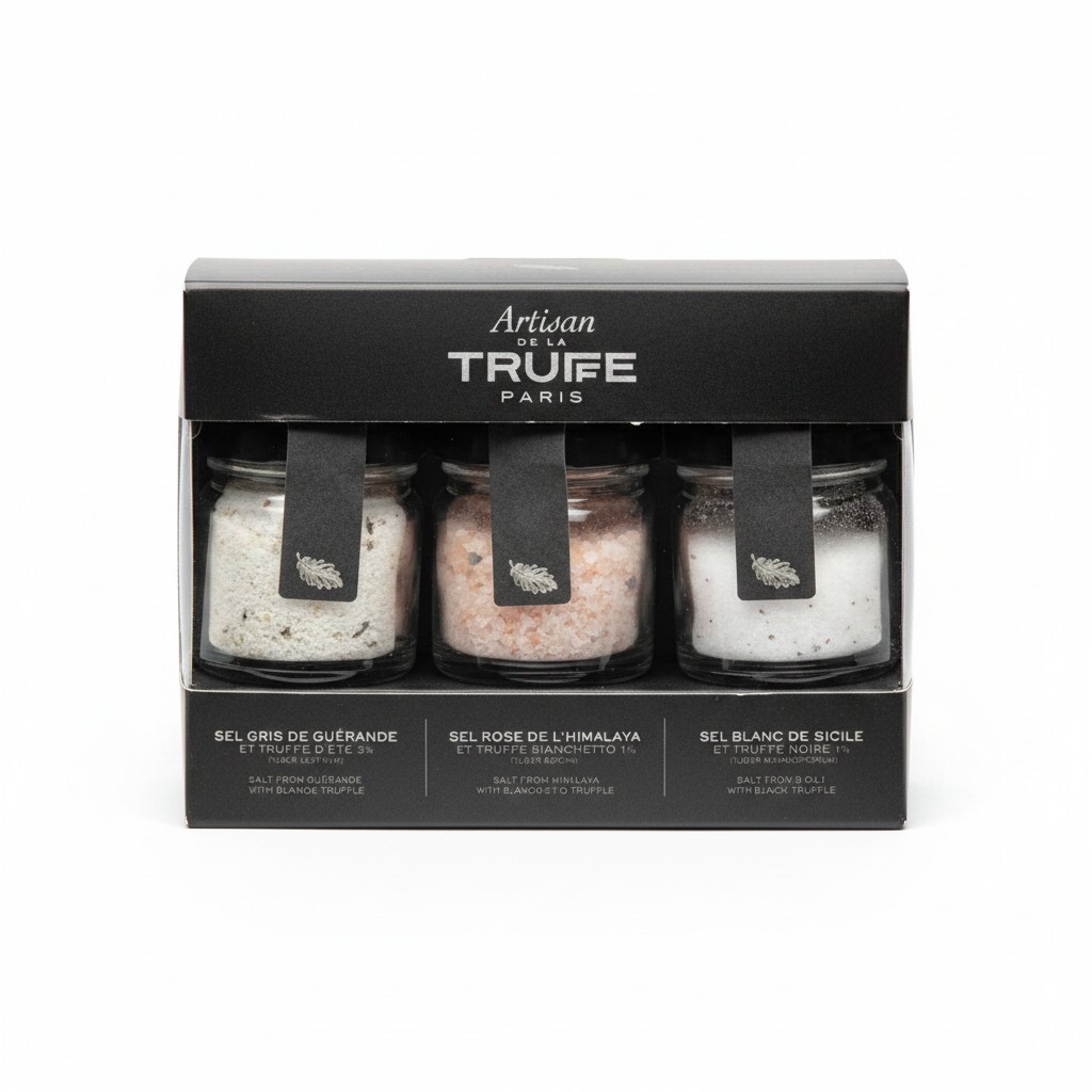 Artisan de la Truffe Truffle Mini Salt Trio Box