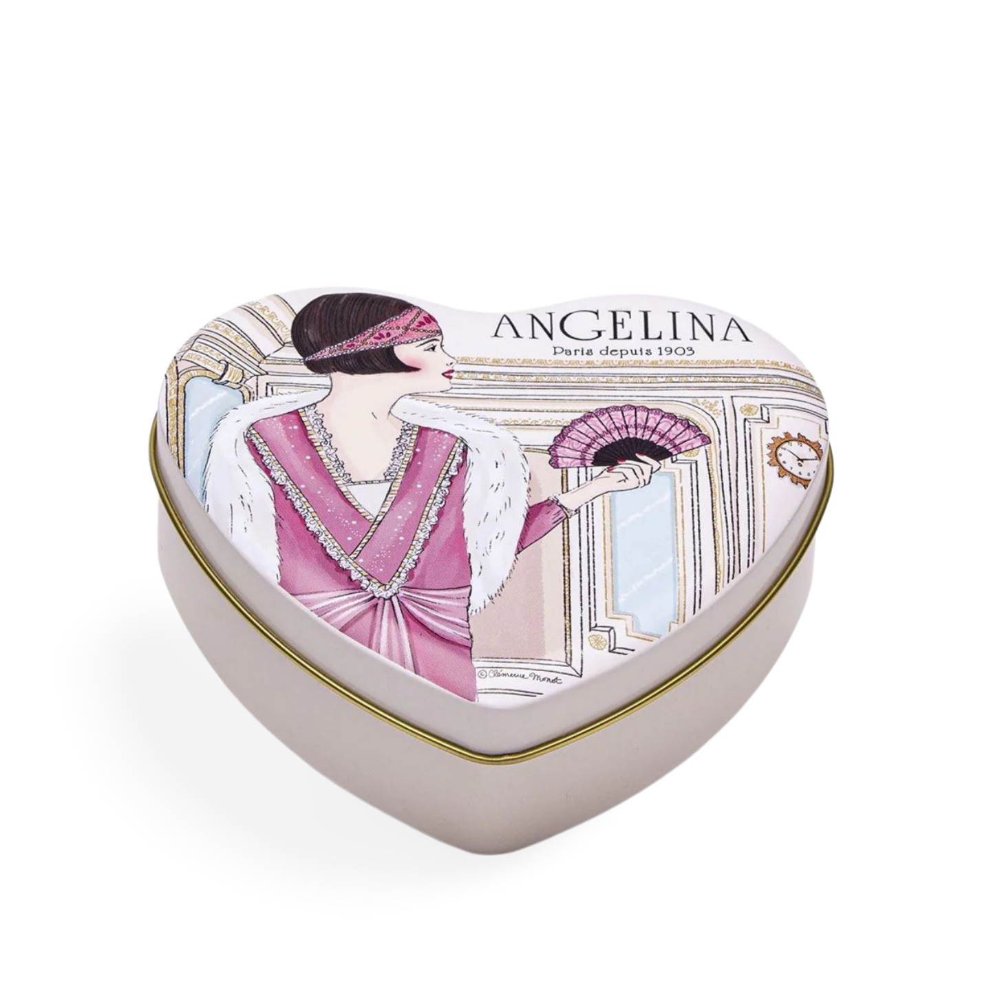 Thumbnail 2 - Angelina Chocolate Pralines Heart Box