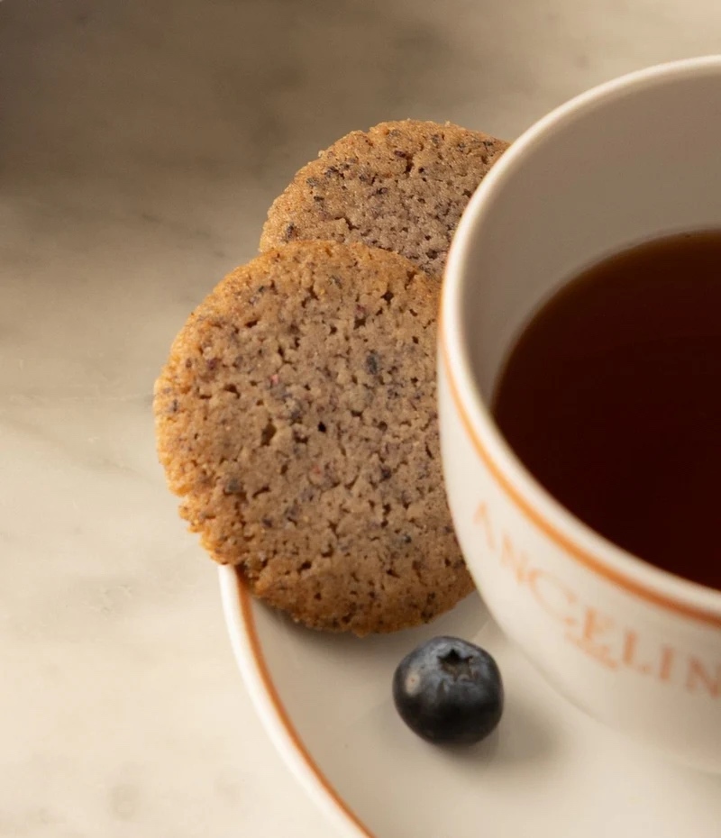 Thumbnail 3 - Angelina Galettes Fines Biscuits with Blueberry Pieces