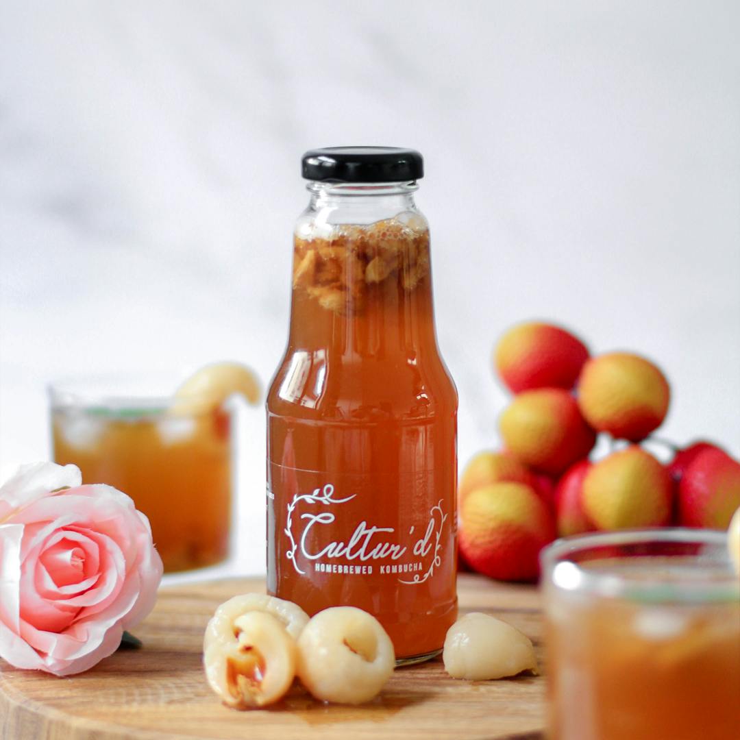 Love, Lychee Kombucha by Cultur'd MNL 🦆The Bow Tie Duck Manila