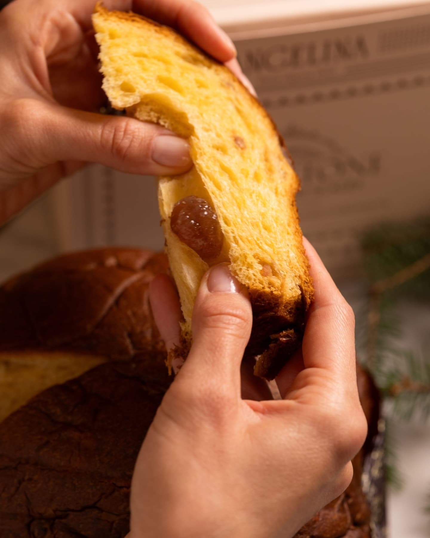 Thumbnail 4 - Angelina Panettone with Candied Chestnuts