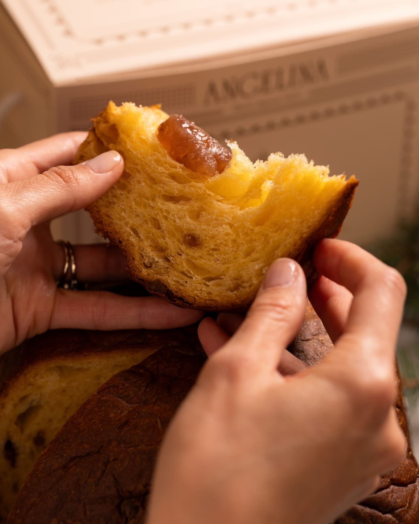 Thumbnail 3 - Angelina Panettone with Candied Chestnuts