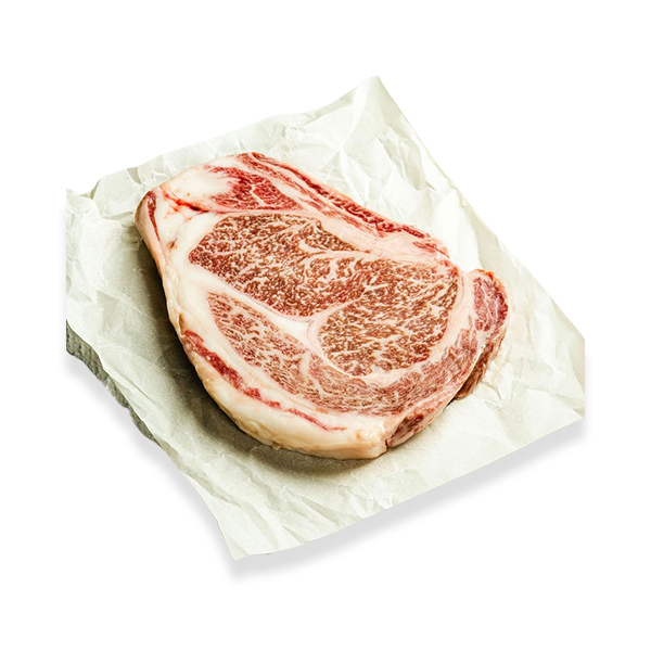 A5 Japanese Olive Wagyu Ribeye Steak Cap On