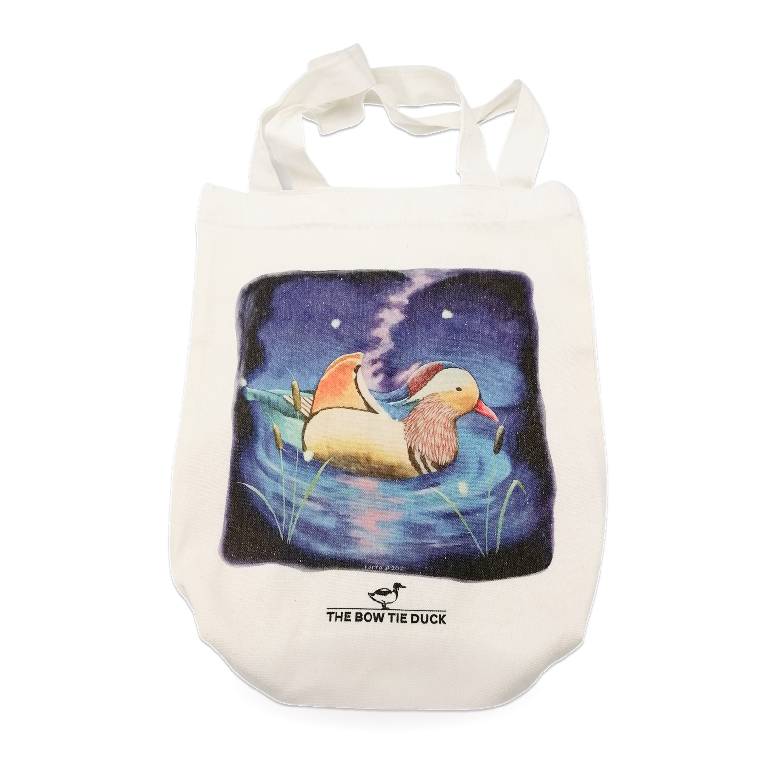 Thumbnail 3 - The Bow Tie Duck Reusable Canvas Tote (Limited Edition)