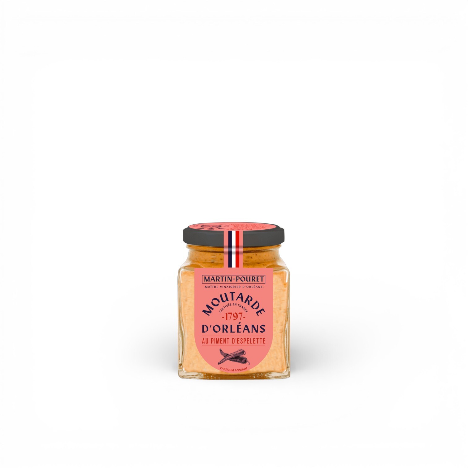 Martin Pouret Mustard with Espelette Chili Pepper AOP