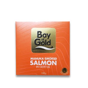 Bay of Gold Manuka-Smoked Salmon in Olive Oil