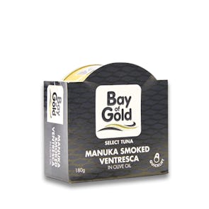 Bay of Gold Manuka-Smoked Tuna Ventresca in Olive Oil