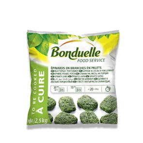 Bonduelle Spinach Leaf Portions (Frozen)