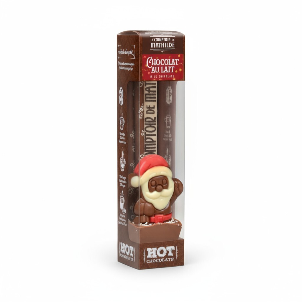 Comptoir de Mathilde Hot Chocolate Santa Claus Spoon