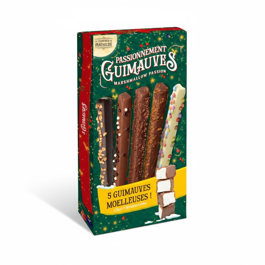 Comptoir de Mathilde Box of Christmas Marshmallows