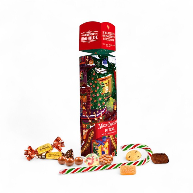 Comptoir de Mathilde Maxi Christmas Crackers - Assorted Sweets