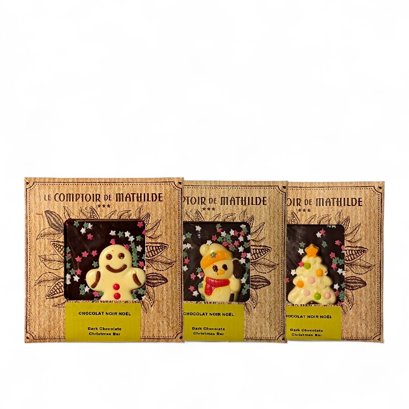 Comptoir de Mathilde Christmas Dark Chocolate Tablette