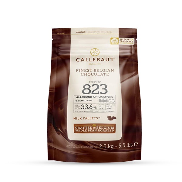 Picture 1 - Callebaut No. 823 Callets Couverture Milk Chocolate