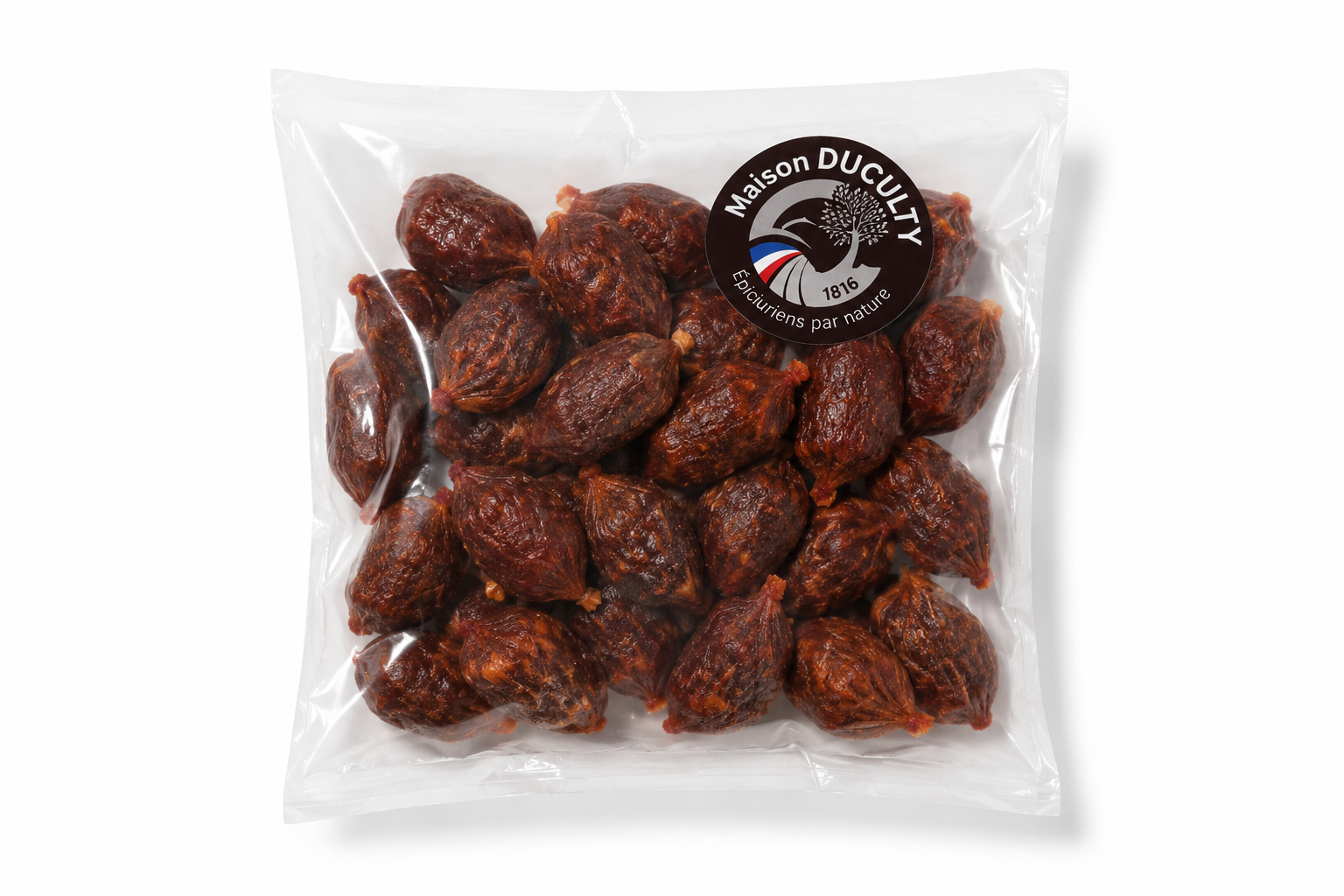 Grignotons Chorizo (Chorizo-style Saucisson Minis) by Maison Duculty