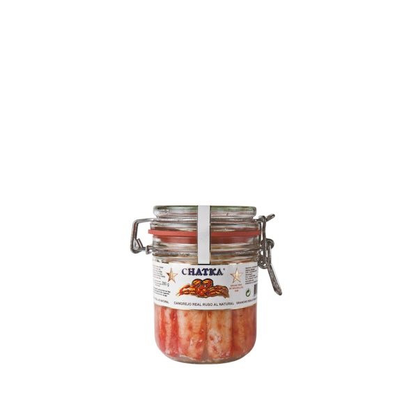 Buy Russian king crab Chatka Brand 60% jar