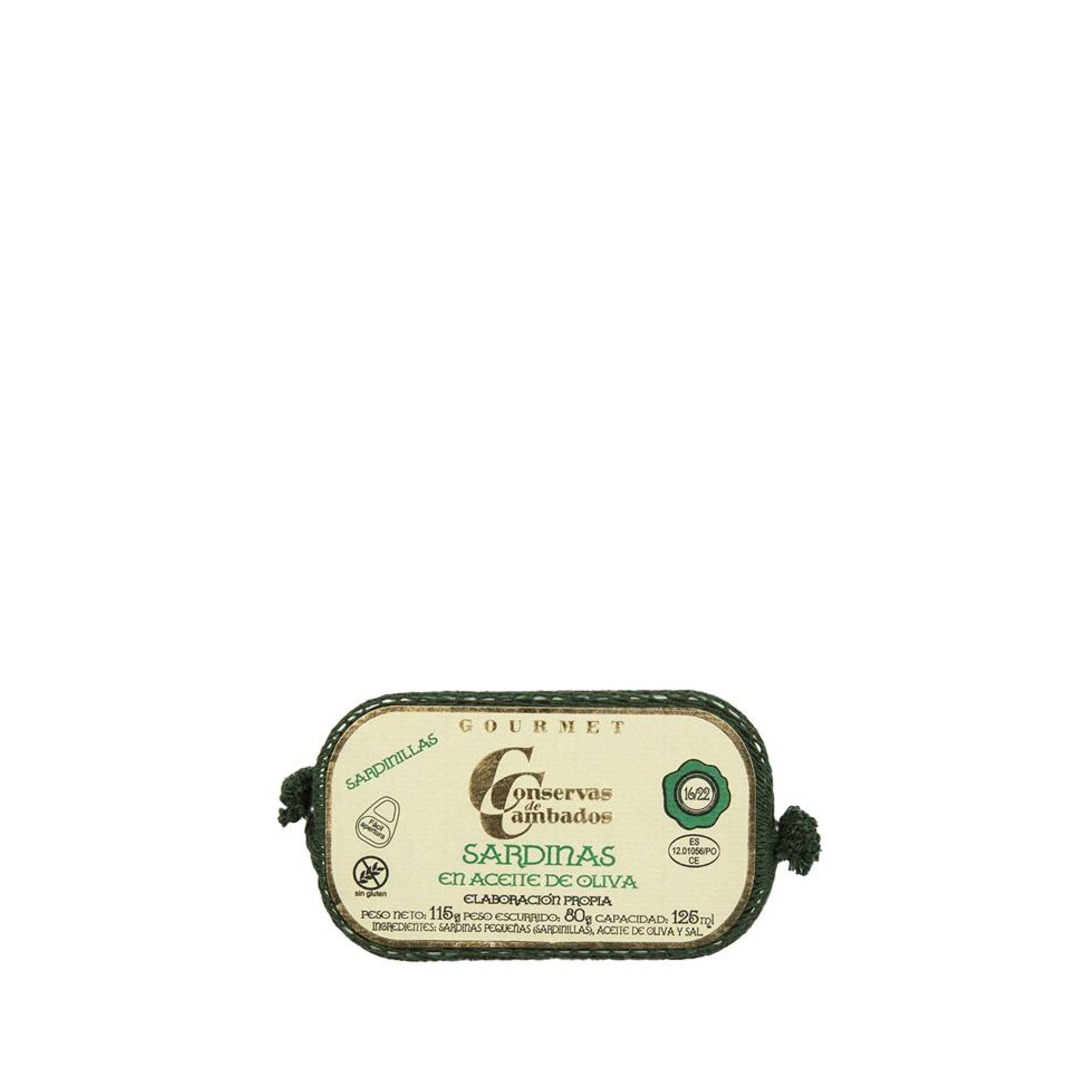 Thumbnail 2 - Conservas de Cambados Sardinillas (Baby Sardines) in Olive Oil