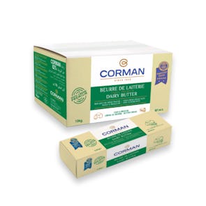 Corman Unsalted Butter 82% Fat Block
