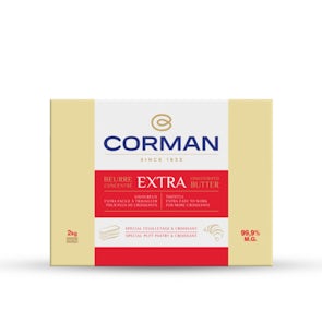 Corman Concentrated Butter Sheet 99.9% Fat (Pastry & Croissant)