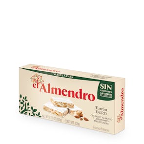 El Almendro Turrón Duro (Hard Almond) Sugar-Free 200g