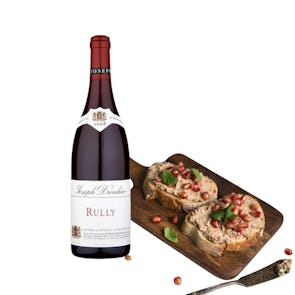 Joseph Drouhin Rully Rouge 2018 and Castaing Duck Rillettes 400g Barquette