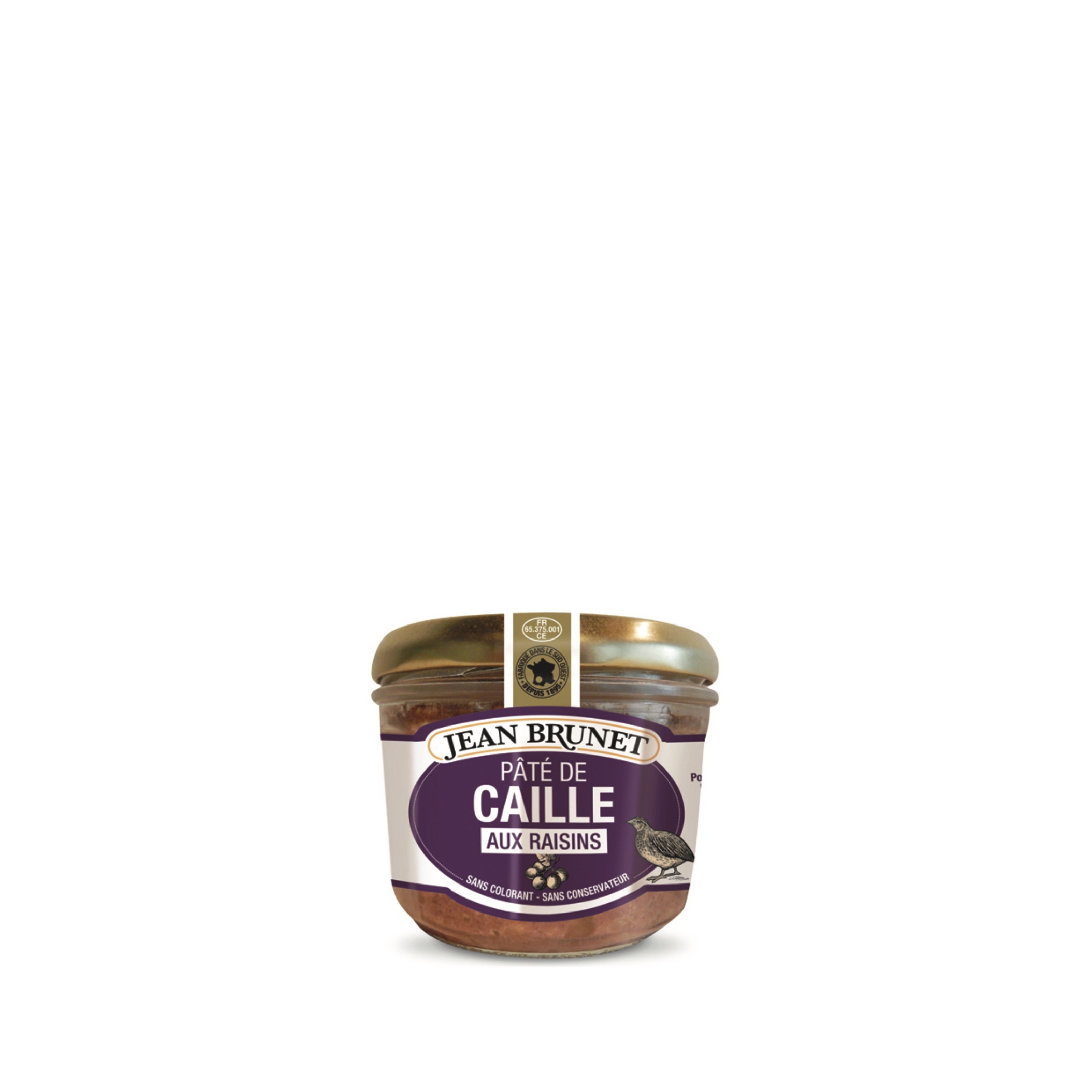 Jean Brunet Quail Pâté with Raisins