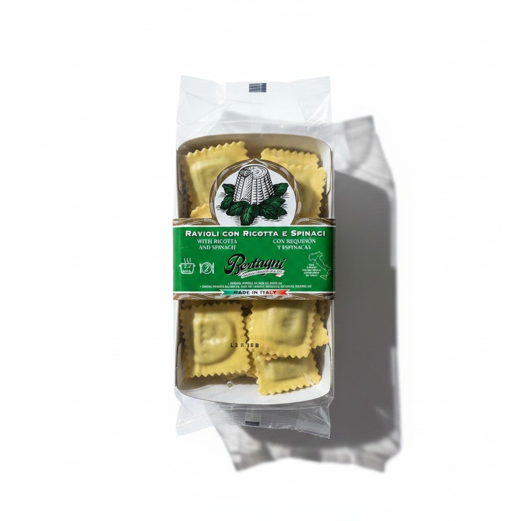 Bertagni Ravioli with Ricotta and Spinach