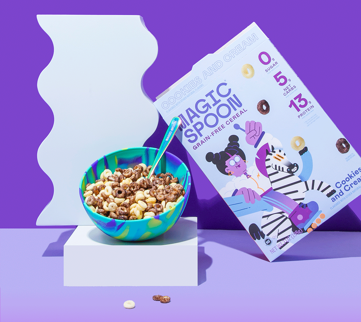 Thumbnail 3 - Magic Spoon Cookies & Cream Cereal
