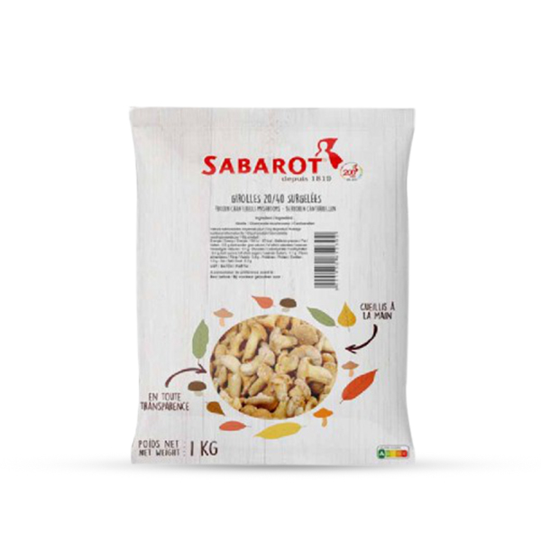 Sabarot Chanterelles from France (Frozen)