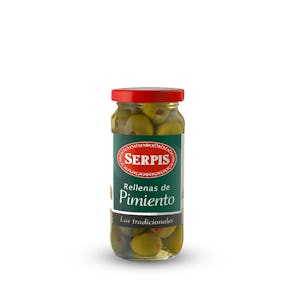 Serpis Green Olives Stuffed With Pimiento Red Pepper