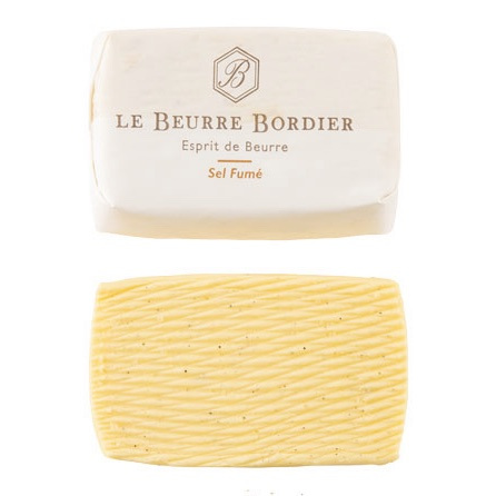 Bordier Sel Fumé ( Smoked Salt ) Butter