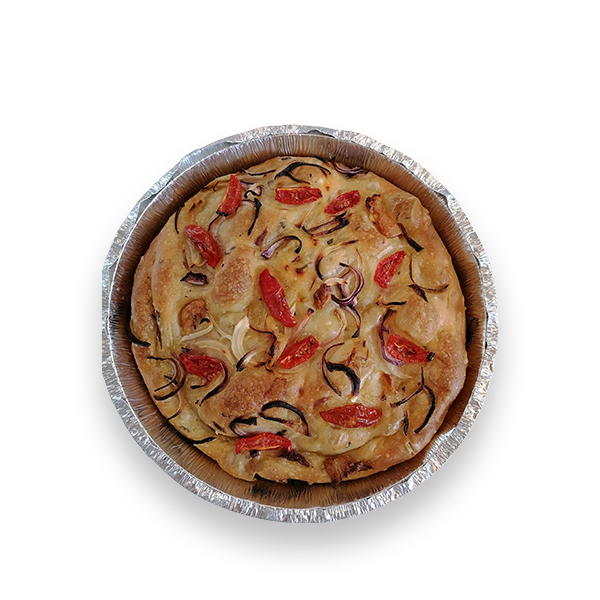 TPK&B Focaccia - Garlic, Onion & Tomato