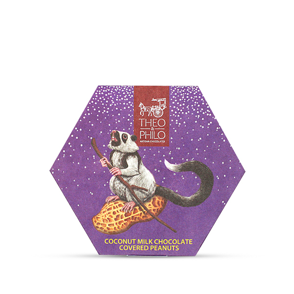 Theo & Philo Coconut Milk Chocolate Covered Peanuts