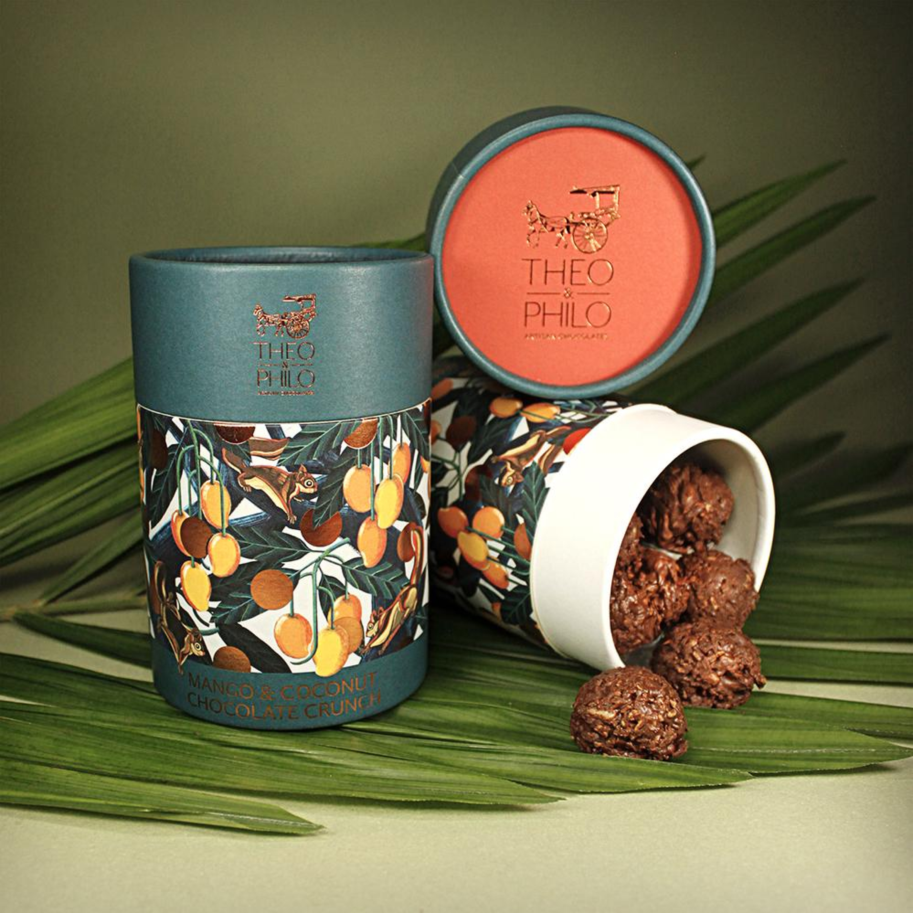 Thumbnail 2 - Theo & Philo Mango & Coconut Chocolate Crunch