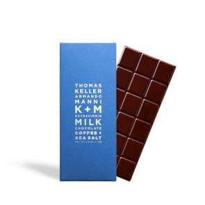 Thomas Keller K+M Extra Virgin Olive Oil Milk Coffee + Sea Salt Chocolate