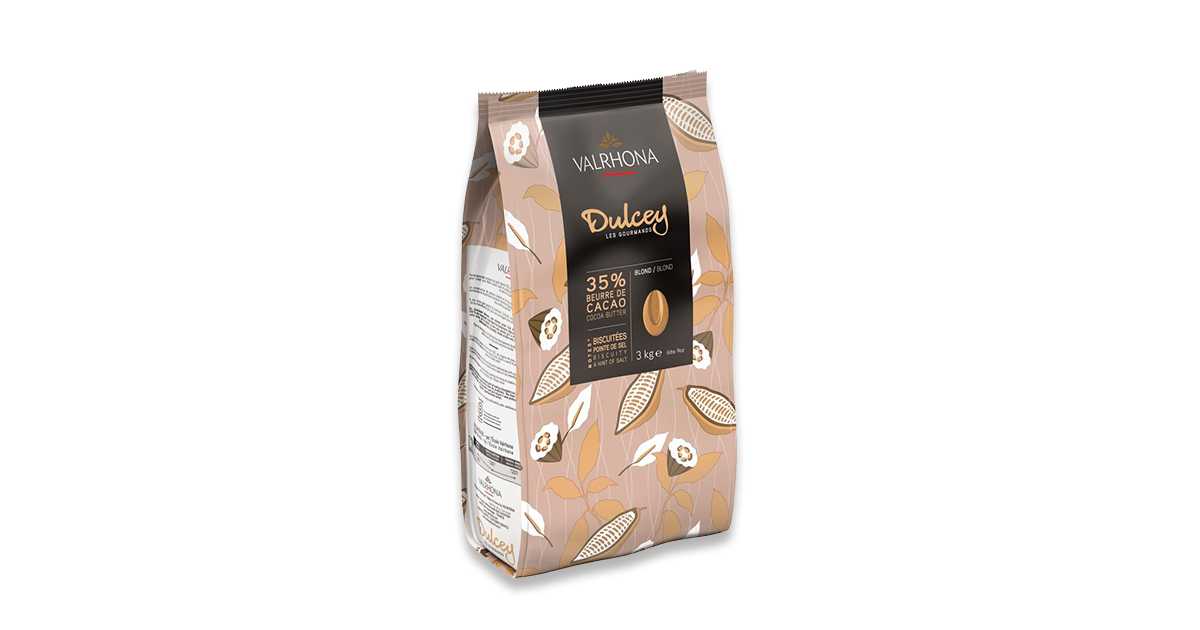 Valrona ヴァローナ　フェーブ ドゥルセ　1kg×2 新品未開封 カカオ分35%] VALRHONA ヴァローナ フェーブ ドゥルセ 1kg ヴァローナ