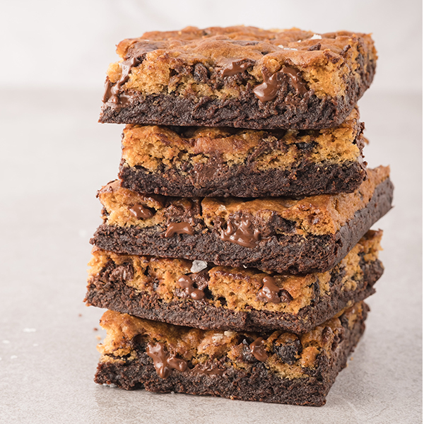 Thumbnail 2 - Vegan Brownie-Cookie Fusion (BCF) by Earth Desserts