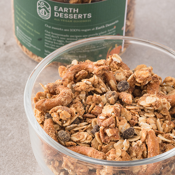 Thumbnail 4 - Vegan PB Pretzel Granola by Earth Desserts