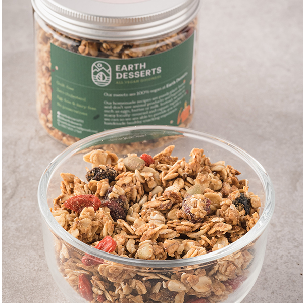Thumbnail 3 - Vegan Super Berry Granola by Earth Desserts