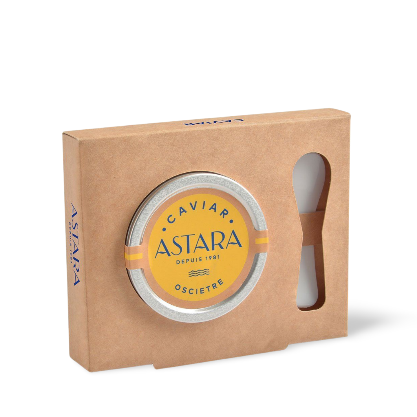 Astara Oscietra Caviar Box with Spoon