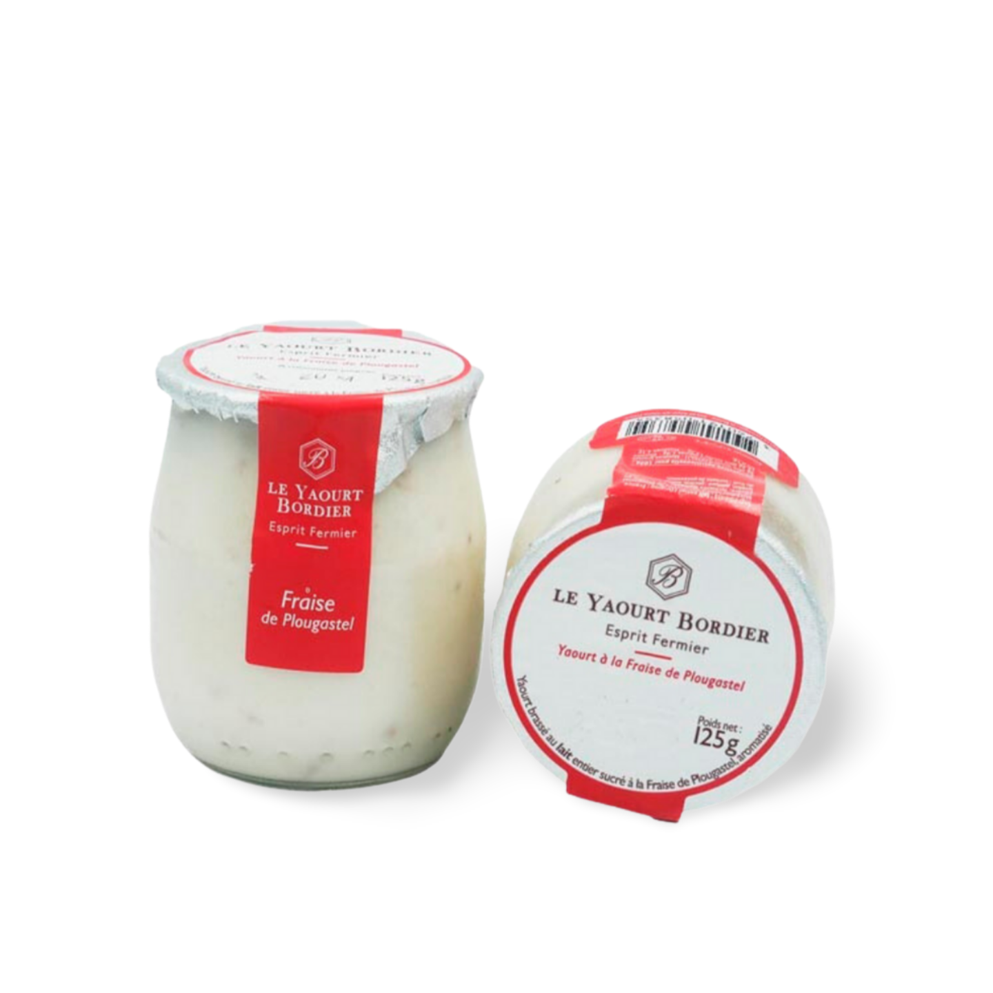 Bordier Plougastel Strawberries Yogurt