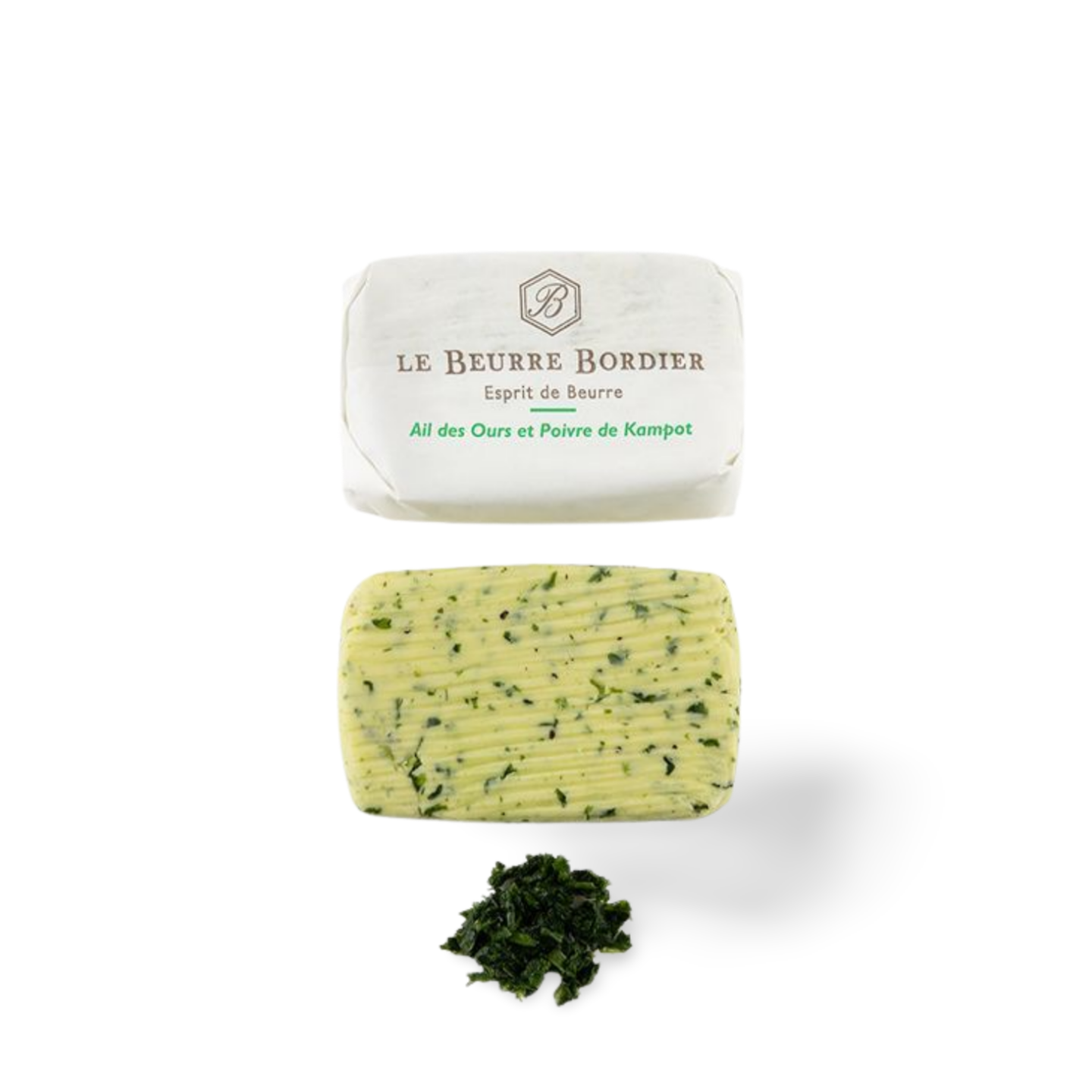 Bordier Wild Garlic and Kampot Pepper Butter