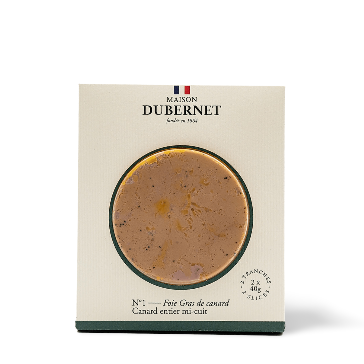 Dubernet Duck Foie Gras Mi-Cuit Duo