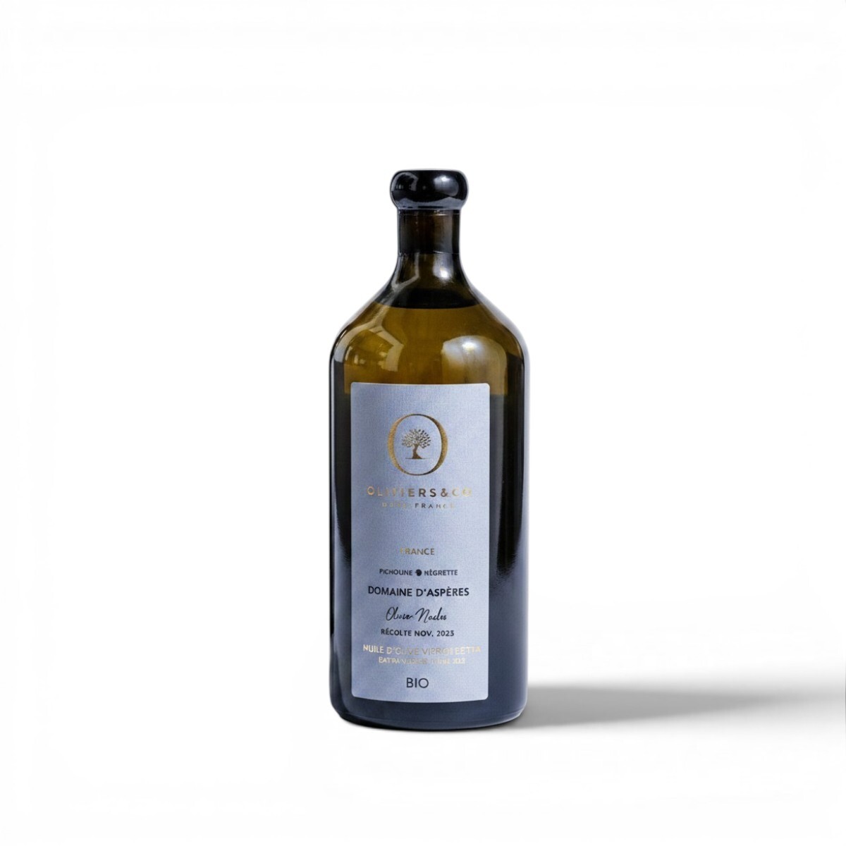 Oliviers & Co Extra Virgin Olive Oil Domaine d'Aspères Organic PDO from France