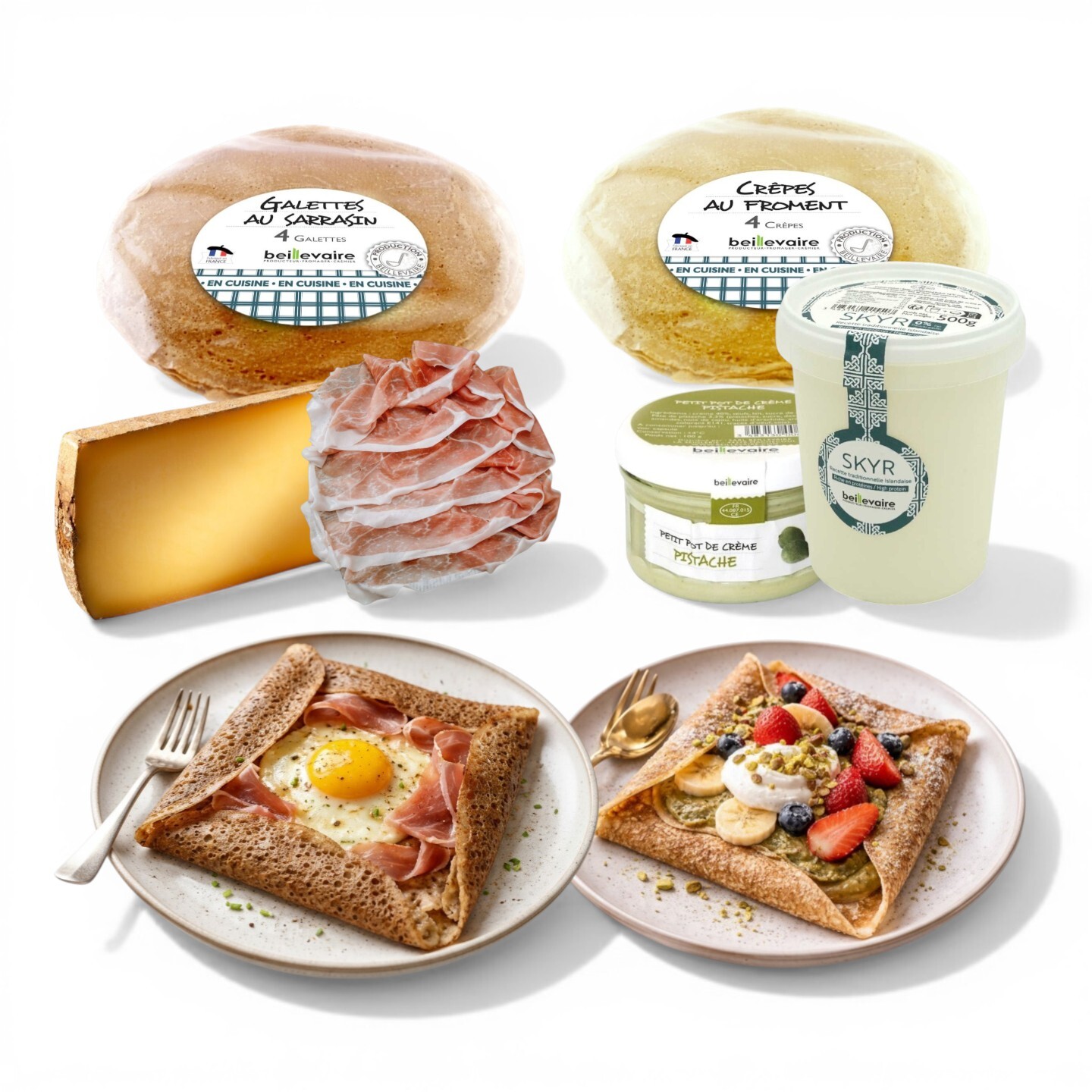 Le Duo Crêpe Prestige Set