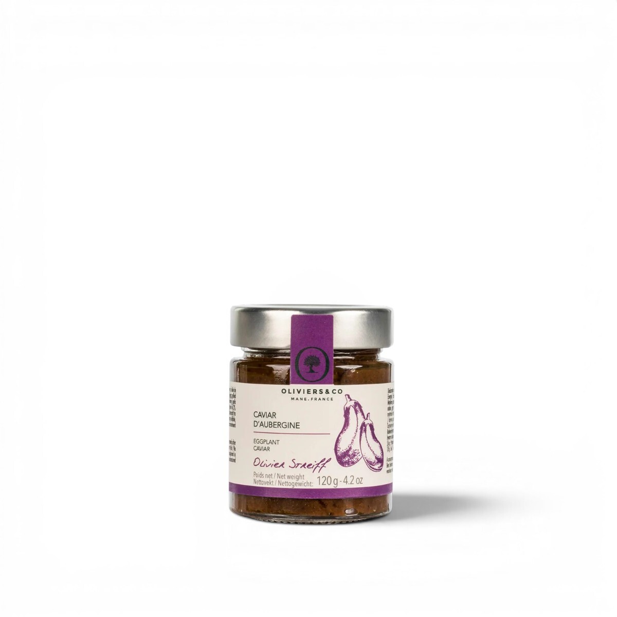 Oliviers & Co Eggplant Caviar by Chef Streiff