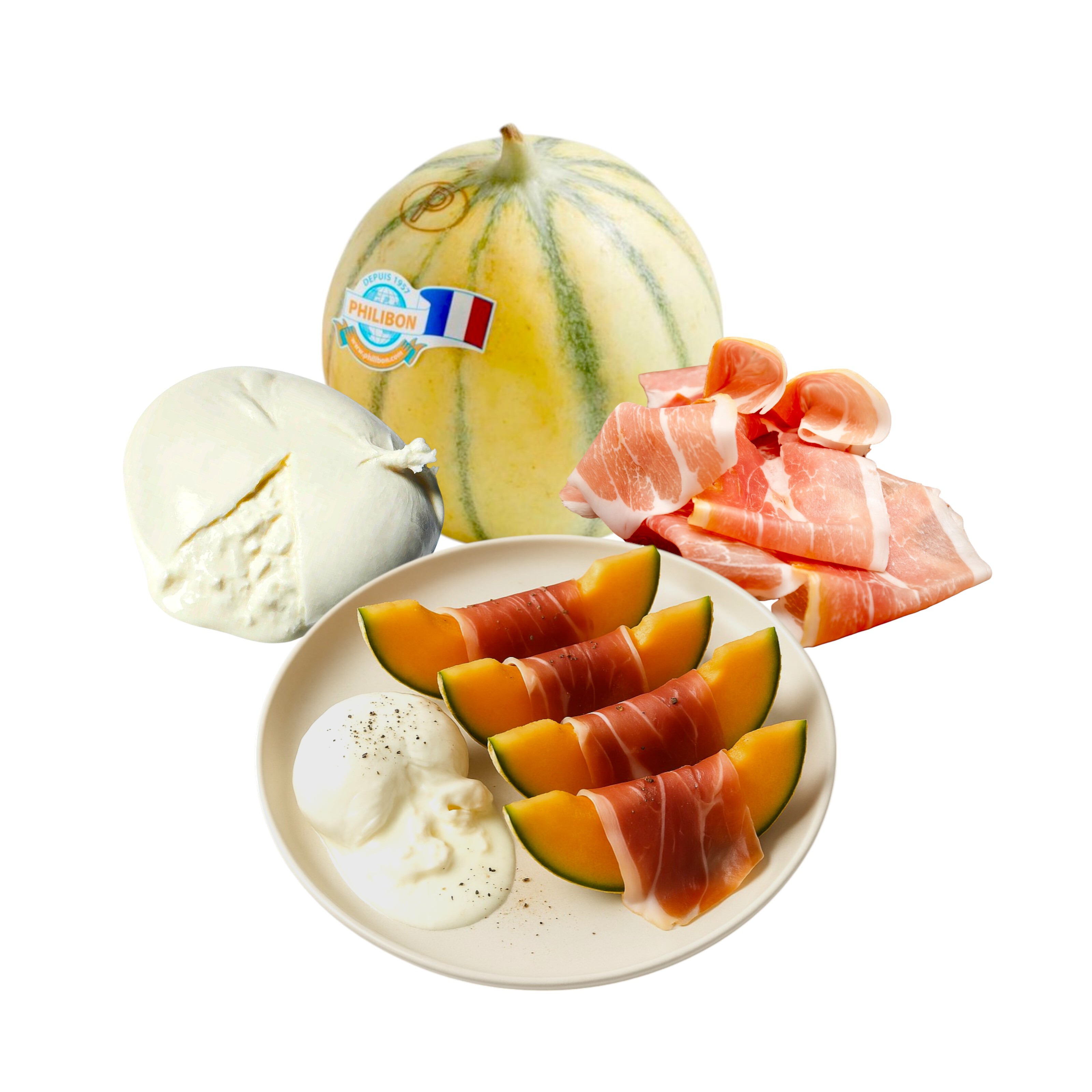 Melon, Prosciutto & Burrata – Italian Summer Kit