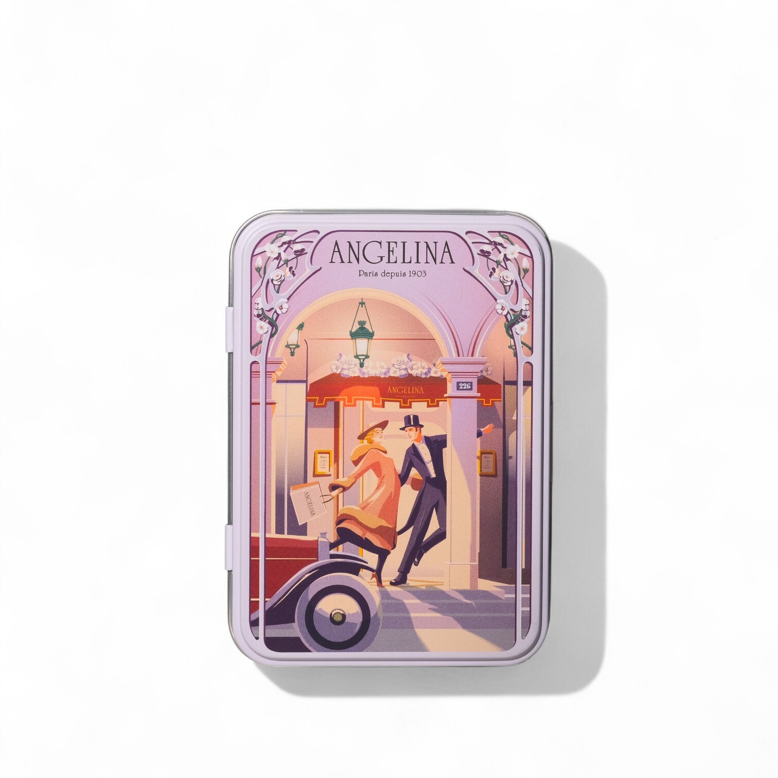 Angelina Tin Box of Mini Giandujas